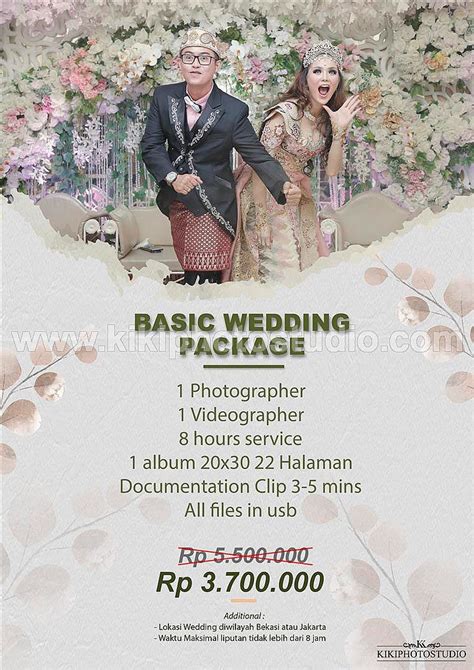 Wedding Packages Wedding Package Studio Foto Keluarga Atau Family