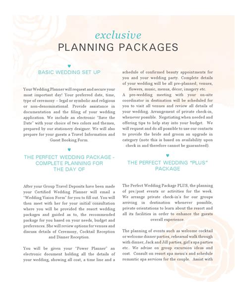 Wedding Planning Package By Masako Baobaid Issuu