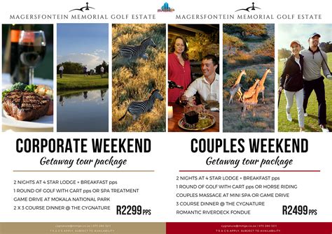 Weekend Getaway Tour Packages Mmge Kimberley Portal