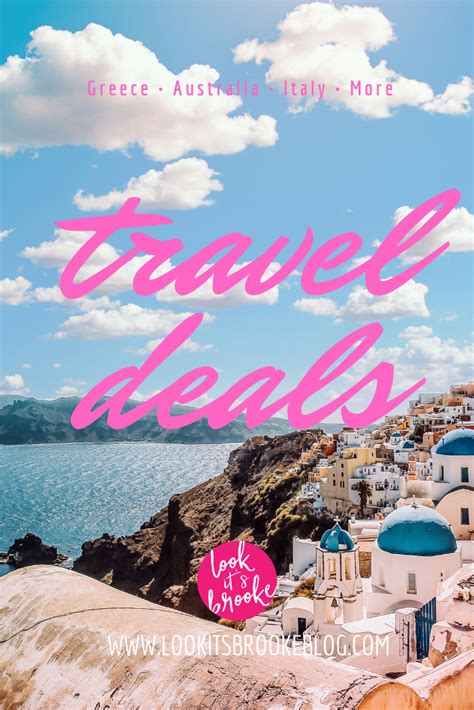 Weekly Deals Dedicated To Travel Look It S Brooke Travel Deals And