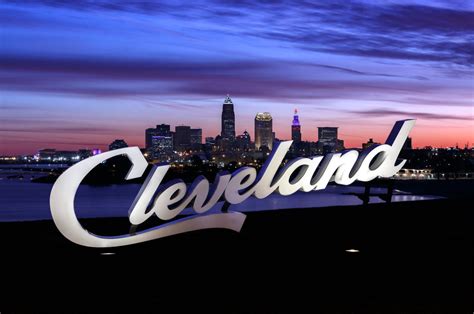 Welcome To Cleveland Sunrise Ohio Digital Download For Prints Etsy Singapore