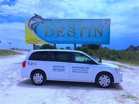 Welcome To Destin! 10% Off Online! - Quickie Taxi