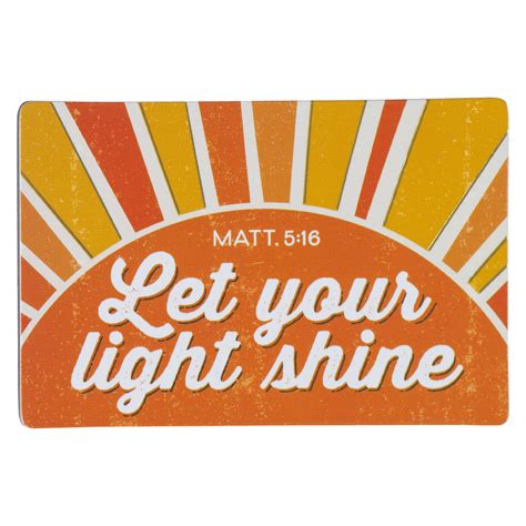 What Does It Mean To Let Your Light Shine Matthew 5 16