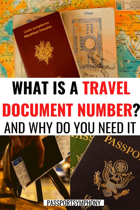 What Is A Passport Travel Document Number Passport Symphony