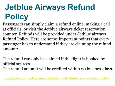 What Is Jetblue Cancellation Policy Cancel Refund Policy