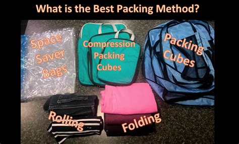 What Is The Best Packing Method Rolling Or Folding Packing Cubes Or Compression Tasita