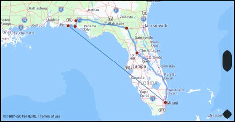 What Is The Drive Distance From Fort Walton Beach United States To