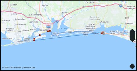 What Is The Drive Distance From Perdido Key United States To Destin