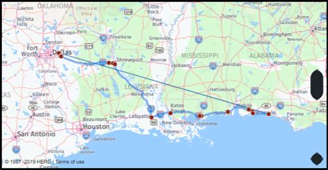 What Is The Driving Distance From Rockwall United States To Destin