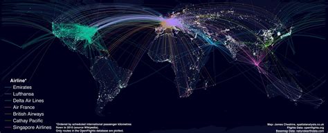 What S So Great About A World Flight Paths Map Spatial Ly