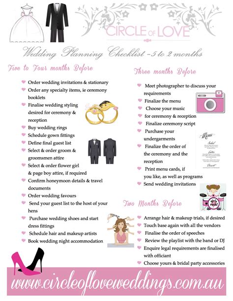 What Should You Have Done 5 Months Before A Wedding Essential Planning