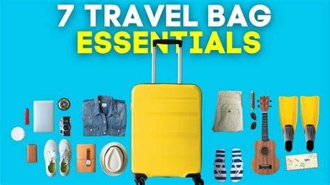 What To Carry In Your Travel Bag Travel Bag Essentials Youtube