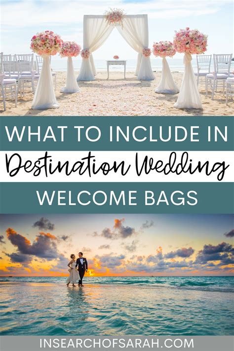 What To Include In Destination Wedding Welcome Bags Destination