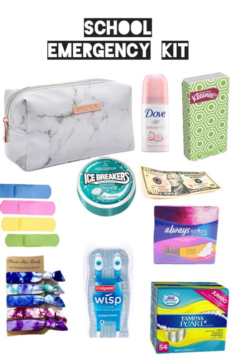 What To Keep In Your Gym Bag School Emergency Kit School Kit Emergency Bag Travel Bag