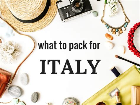 What To Pack For Italy 10 Essential Items Wander Her Way Travel