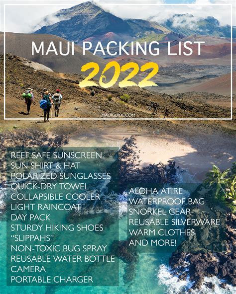 What To Pack For Maui The Best Maui Packing List For Every Season