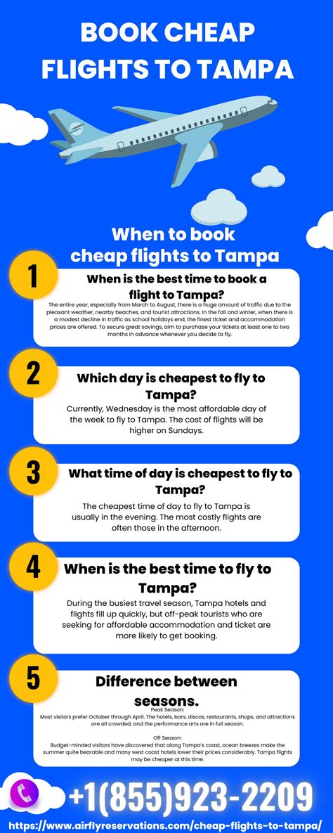 When To Book Cheap Flights To Tampa By Airflyreservations Issuu