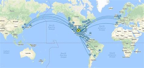 Where Does Aeromexico Fly 2023 Map Routes Destinations