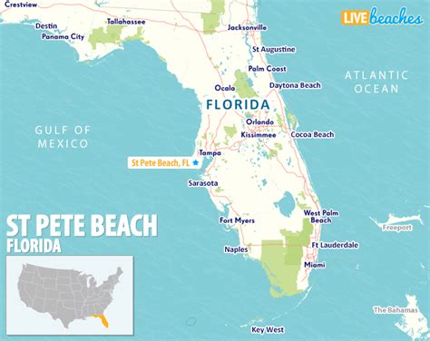 Where Is St Pete Beach Florida Location Map Travel Info Facts