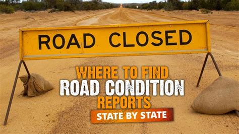 Where To Find Road Condition Reports State By State Expedition