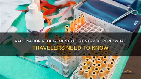 Which Immunizations I Need For Travel To Peru