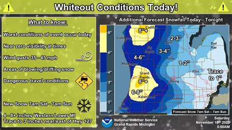 Whiteout Conditions Hazardous Travel Forecast For West Michigan