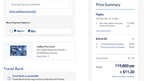 Why Can T I Use Travel Bank On A Points Flight For The Taxes Portion