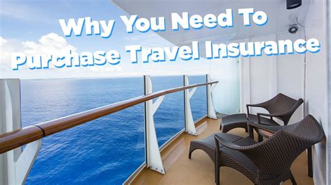 Why You Need To Purchase Travel Insurance For Your Cruise Youtube