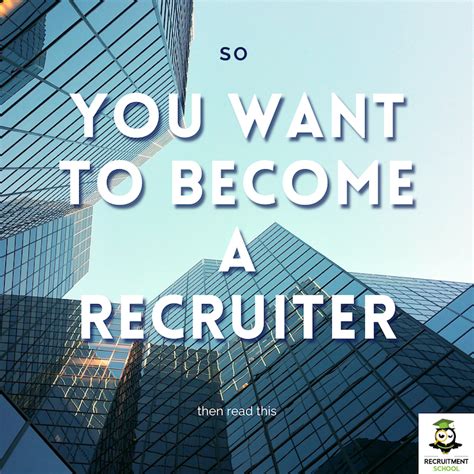 Why You Should Become A Recruiter Recruitment School