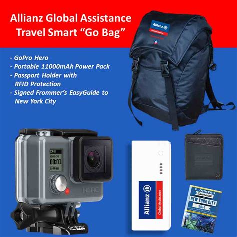 Win A Go Bag From Allianz Travel Insurance