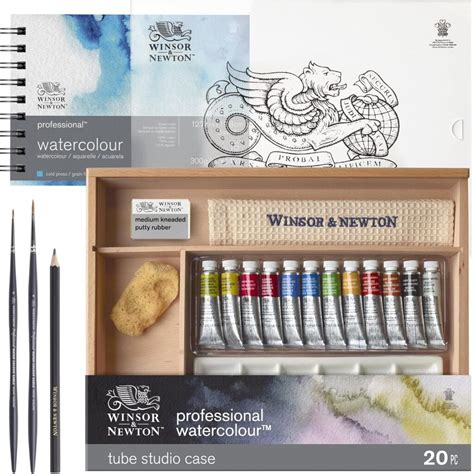 Winsor Amp Newton Professional Watercolour Travel Case Set Review Paint Explained