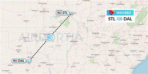 Wn1883 Flight Status Southwest Airlines St Louis To Dallas Swa1883