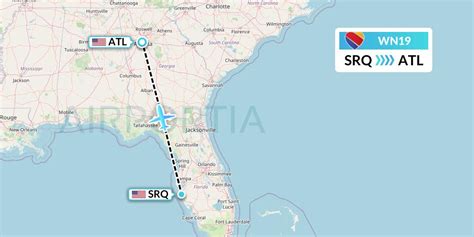 Wn19 Flight Status Southwest Airlines Sarasota To Atlanta Swa19