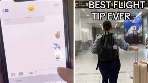 Woman S Brilliant Iphone Trick For Plane Passengers Is Being Called