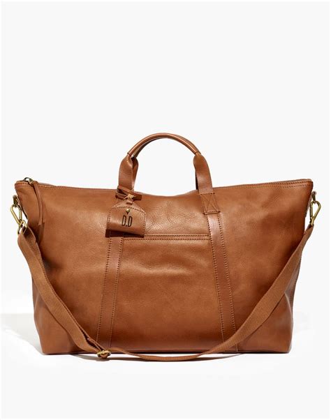 Women S Essential Overnight Bag In Leather Leather Overnight Bag