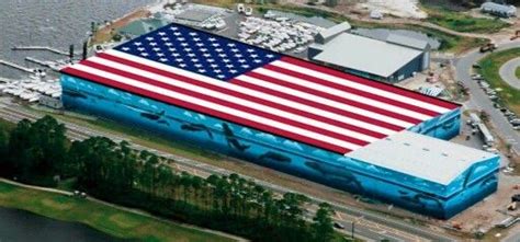 World S Largest American Flag Mural Legendary Marina Destin Florida