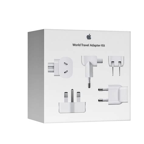 World Travel Adapter Kit For Select Apple Devices White Apple Dubai