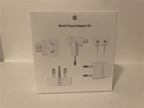 World Travel Adapter Kit For Select Apple Devices White Md837am A