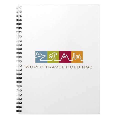 World Travel Holdings Notebook Zazzle