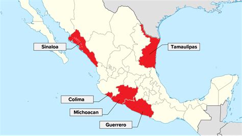 Wtsp Com 5 States In Mexico Get Highest U S Do Not Travel Warning