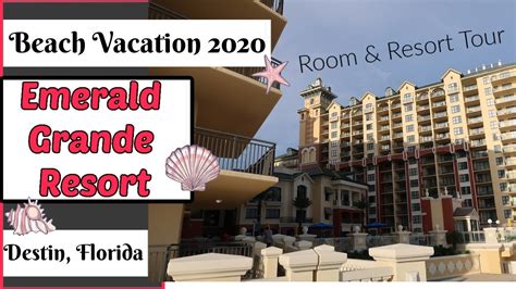 Wyndham Destin Emerald Grande Resort Room Tour Exploring Harbor