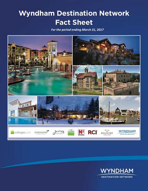 Wyndham Destination Fact Sheet By Wyndham Worldwide Flipsnack