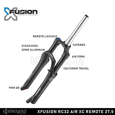 X Fusion Rc32 Rl Air Xc Remote Lock 27 5 Mountain Bikes Fork Tapered