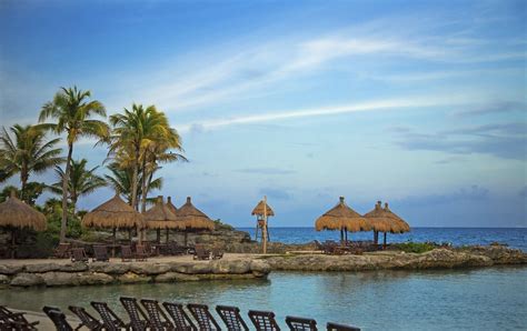 Xcaret Riviera Maya Relax On The Beach Front In Xcaret Lag Flickr