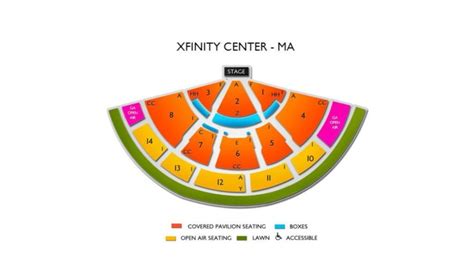 Xfinity Center Seating Chart 2024 Find The Perfect Seat Seatgraph