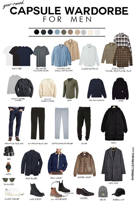 Year Round Mens Capsule Wardrobe Made Easy Men S Outfit Ideas