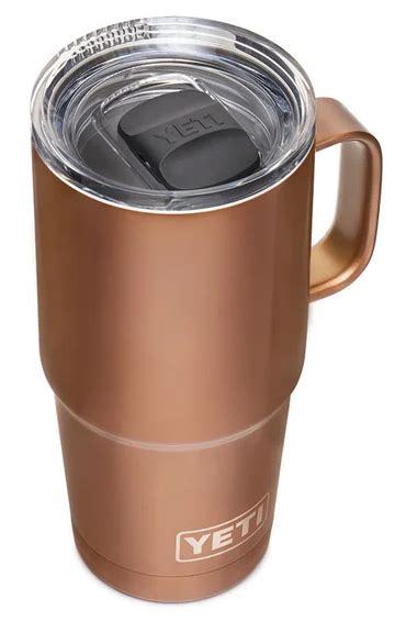 Yeti Rambler 20 Oz Travel Mug Copper