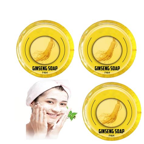 Yifudd Sophora Flavescens Ginseng Soap Bar Daily Wash For Oily Skin