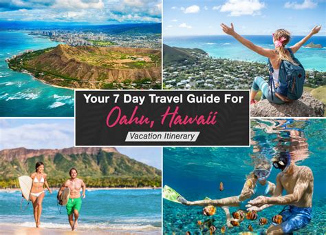 Your Guide To The Islands Oahu 7 Day Itinerary Carefree Destinations