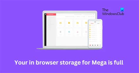 Your In Browser Storage For Mega Is Full Fixed